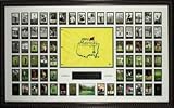 MASTERS CHAMPIONS (1935-2006) UNSIGNED & FRAMED - COMMEMORATIVE CARD SET
