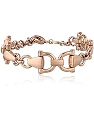 Fossil D-Link Station Rose Gold Bracelet