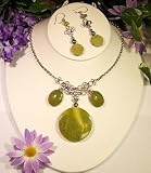 Large Green Jade Set.