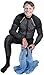 Bohn All-Season Airtex Armored Motorcycle Riding Shirt (Black, XL)