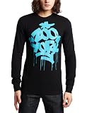 Zoo York Men's Fat N Juicy Thermal Top, Black, Small
