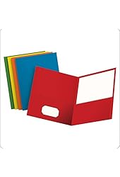 Oxford Twin Pocket Folders, Letter Size, Assorted Colors, 25 per Box (57513)
