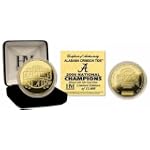 Alabama Crimson Tide 2009 BCS National Champions 24KT Gold Commemorative Coin $34.95