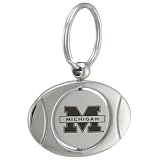 Michigan Wolverines Football Spinner Keychain