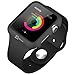 JETech Protective Case for Apple Watch 38mm Series 1 2 3 (Black)