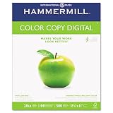 Hammermill Color Copy Paper, 28 Pound, Uncoated, 100 Brightness, 8.5 x 11 Inches, 50 Sheets, (102450)
