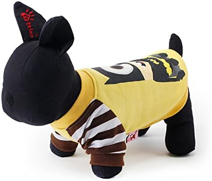 Outake Minions Pet Clothes Dog T-shirt Puppy Apparel Dog Vest 3 colors 5 sizes
