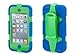 Griffin Blue/Green Survivor Case + Belt Clip for iPod Touch (5th/ 6th gen.) - Extreme-Duty case