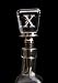 Monogram Glass Wine Stopper - X