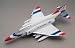 1/100 Snaptite&reg; F-4 Phantom Thunderbird Plastic Model Kit