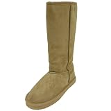 Journee Collection Ladies 12 Inch Faux Suede Boot
