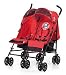 Rund ums Baby : Hauck 134092 - Geschwisterwagen Speed-Sun Duo Car red