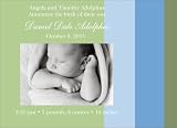 Four Bars Birth Announcement