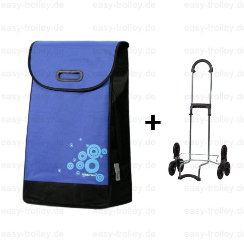 Andersen Einkaufstrolley Treppensteiger Scala Shopper Lulu, blau Reviews