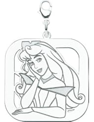 St Silver Disney Sleeping Beauty Charm Princess Jewelry