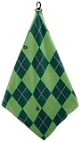 2008 Jaci's Gem Collection By Luco Sport Emerald Argyle Microfiber Golf Towel