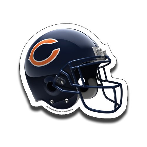 Chicago Bears Football Helmet Design Mouse Pad