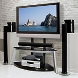 Bell'O FP-4855 Audio Video Table with Universal Flat Panel TV Mounting System