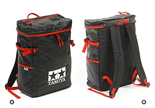 タミヤ ピットイン バックパック (黒・赤) タミヤ ピットイン バックパック (黒・赤)