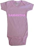 SAMANTHA - Name Series - White, Blue or Pink Onesie / Baby T-shirt