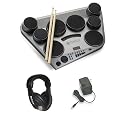 Yamaha YDD60 8 Pad Digital Drum Machine Bundle -  Power Supply and Professional Headphones