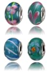 Balalabeads bel/lau/dan/cha - 4 abalo...
