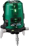 ＫＤＳ　グリーンレーザー墨出器スーパーレイ２５Ｇ受光器・三脚付　7567529 ATL25GRSA
