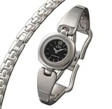 CHRISTIAN MODE (クリスチャン モード) 腕時計 C528SBK 替えブレス付き ブラック レディース