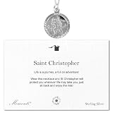 Moments Saint Christopher Sterling Silver Necklace