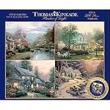  : Kinkade Puzzle for all Seasons 4-in1