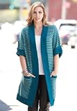 Jessica London Plus Size Long Cardigan