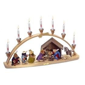 Steiff Germany Classic Nativity Set for Christmas, Limited Edition of 750 pieces worldwide... by Steiff