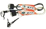 Sticky Bumps 9  Regular Weight Surfboard Leash Black