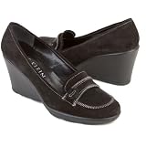 Anne Klein New York Women's Cosmo Wedge Moc,Black,7.5 M