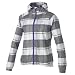 Dare 2B Luckstruck Women's Lightweight Jacket - Smokey/White Check, Size 14