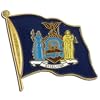 New York Flag Lapel Pin