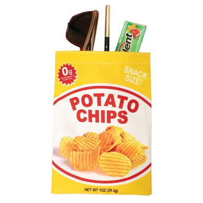 ポテトチップス　プリント　小物入れ　アメリカ直輸入