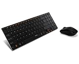 Rapoo 2.4Ghz Wireless keyboard Mouse Combo (9060 Black)