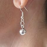 Sterling Silver Basketball Earrings