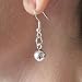 Sterling Silver Basketball Earrings