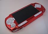 Sony PSP Slim & Lite (PSP2000) - Joytron System Skin Case - Chrome Red