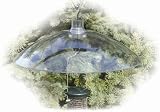 16in. Clear Plastic Squirrel Baffle