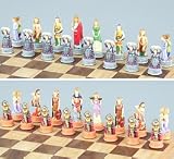 Zodiac Chess Set, King:3-1/4