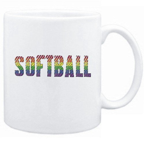 New Gay Color Softball Mug Sports