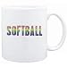 New  Gay Color Softball  Mug Sports