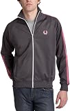 Fred Perry Men's Track Jacket in Slate