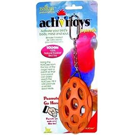 JW Pet Company Insight Nutcase Large Bird Toy Assort Colors by JW Pet Company