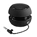 Wireless Speaker, Portable Mini Travel Speaker with 3.5mm Aux Audio Jack Plug in Clear Bass Built-in Battery for Smart Phone, iPad and Computer(Black)