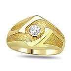 0.08 cts Diamond Men's Ring