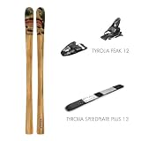 RAMP Sports Frenzy Unisex Expert Frontside Carving Alpine Ski with Tyrolia Peak 12 Binding and Tyrolia Speedplate Plus 13 - 159cm